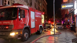 İstanbul’da bir iş yerinde çıkan yangın hasara neden oldu