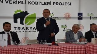 Tekirdağ’da firmalara ”Trakya’nın Verimli KOBİ’leri” Projesi anlatıldı