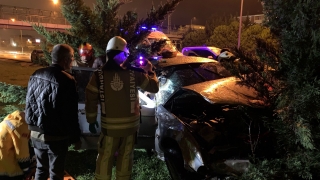 İstanbul’da trafik kazasında 1 kişi yaralandı