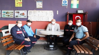Hayrabolu Belediye Başkanı İnan’dan, itfaiyecilere ziyaret