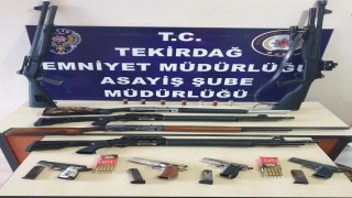 Tekirdağ’da asayiş operasyonunda 10 şüpheli yakalandı