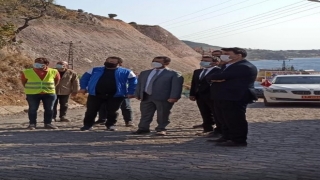 Çanakkale Valisi İlhami Aktaş Assos’ta devam eden çalışmaları inceledi