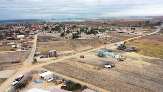 Çeltik ambarı Edirne’de nem oranı yüksek çeltikler 60 derecelik ısıyla kurutuluyor
