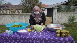 Sakarya’da köylü kadınların ürettiği doğal ürünler sofraları süslüyor
