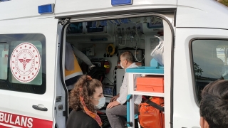 Gebze’de otomobilin çarptığı yaya yaralandı
