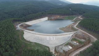 Keles Kocayayla Göleti inşaatının yüzde 85’i tamamlandı