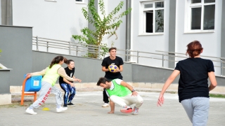 Sakarya’da cinsiyet eşitliğine dikkat çekmek için korfbol oynadılar