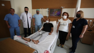 Çeyrek asır mücadele ettiği hastalıktan doğum gününde böbrek nakliyle kurtuldu