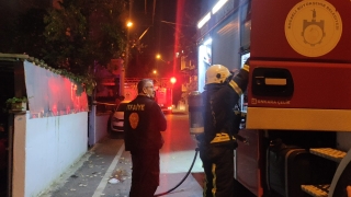 Gebze’de çatı yangını söndürüldü