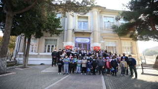 Kırklareli’nde Dünya Gıda Günü dolayısıyla öğrencilere süt dağıtıldı