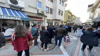 Edirne’de ciğer ustaları yoğunluktan siparişlere zor yetişti