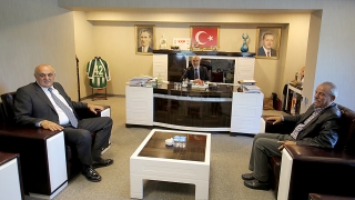 Konya Pancar Ekicileri Kooperatifi Başkanı’ndan AK Parti’ye ziyaret