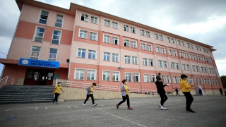 Öğrenciler harçlıklarıyla aldıkları mamalarla sokak hayvanlarını besliyor