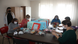 Edirne’de ”amigurumi” ile üretilen oyuncaklar lösemili çocukları sevindirecek