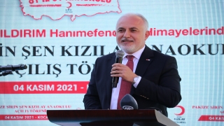 Binali Yıldırım’ın eşi Semiha Yıldırım, Kocaeli’de anaokulu açılışı yaptı