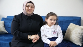 Lösemiyi yenen küçük Melek, anaokuluna başlamanın sevincini yaşıyor