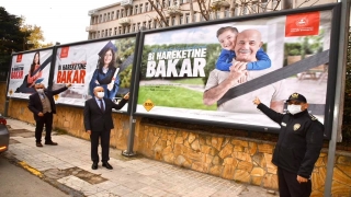 Keşan’da ”Bi hareketine bakar” kampanyası billboardlarda