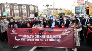 Tekirdağ’ın düşman işgalinden kurtuluşu kutlanıyor 