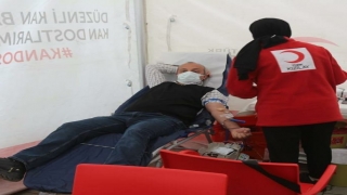 Kırklareli Tarım ve Orman Müdürlüğü personeli kan bağışında bulundu
