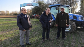 Edirne Belediyesi Cumhuriyet Çiftliği’ne yerli buğday tohumları ekildi
