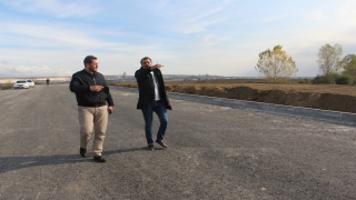 Pınarhisar’da çevre yolunun bir kısmı trafiğe açıldı