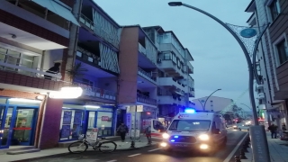 Kocaeli’de kafasına beton parçası düşen kadın yaralandı
