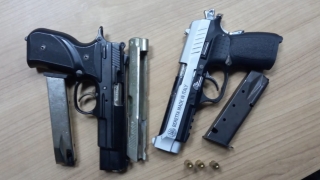 Kırklareli’nde tabanca ile yakalanan iki kişi gözaltına alındı