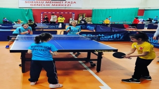 Lüleburgaz’da ”Minik Takımlar Masa Tenisi İl Turnuvası” yapıldı
