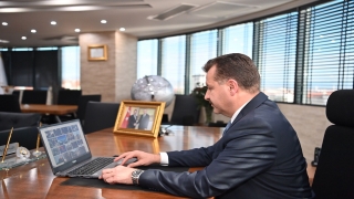 Balıkesir Büyükşehir Belediye Başkanı Yılmaz, AA’nın ”Yılın Fotoğrafları” oylamasına katıldı