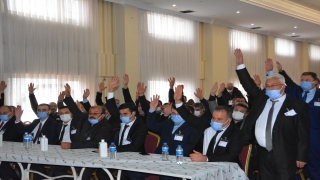Balıkesir Şoförler ve Otomobilciler Esnaf Odasında Rıza Tekin yeniden başkanlığa seçildi