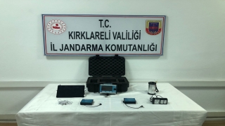 Kırklareli’nde kaçak kazı yapan şüpheliler kazdıkları 25 metrelik çukurda yakalandı