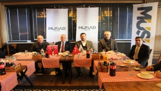 MÜSİAD Bandırma Şube Başkanı Gümüş gazetecilerle buluştu