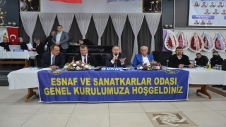 Biga Esnaf ve Sanatkarlar Odası Başkanlığına yeniden Mutur seçildi