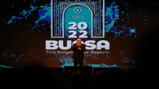 Bursa’da 2022 Türk Dünyası Kültür Başkenti gala konseri gerçekleştirildi
