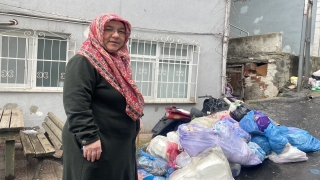 Sarıyer’de toplanmayan çöplere vatandaş tepki gösterdi