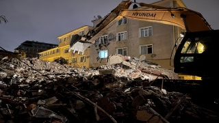 Üsküdar’da patlamanın yaşandığı binada yıkım çalışması tamamlandı