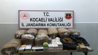 Kocaeli’de 75 kilo 900 gram kaçak tütün ele geçirildi
