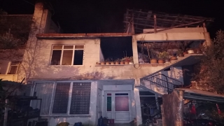 Osmaneli’de bir evde çıkan yangın söndürüldü