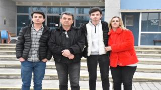 Ailesine kavuşan Türk öğrenci görüntülediği savaşın soğuk yüzünü anlattı