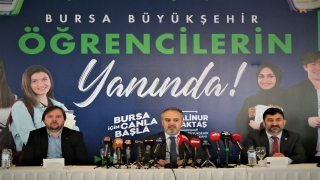 Bursa Büyükşehir Belediyesinin burs programı BURSKOOP kamuoyuna tanıtıldı