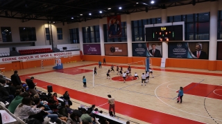 Edirne’de 8 Mart Dünya Kadınlar Günü Voleybol Turnuvası düzenlendi