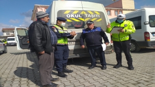 Demirköy’de okul servisleri denetlendi