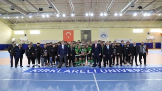 KLÜ, ”Üniversitelerarası 2. Lig Futsal Turnuvası”na ev sahipliği yaptı