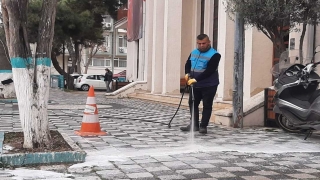 Süleymanpaşa’da dezenfeksiyon çalışması yapıldı