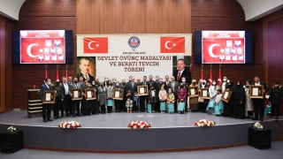 Kocaeli’de ”Devlet Övünç Madalyası Tevcih Töreni” düzenlendi