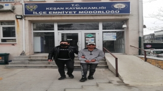 Edirne’de hırsızlık iddiasıyla yakalanan şüpheli tutuklandı