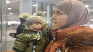 Ukrayna’dan gelen savaş mağdurları, çocuklarının yaşadığı korkuyu anlattı