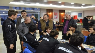 Süleymanpaşa Belediye Başkanı Yüksel’den Tekirdağsporlu futbolculara destek