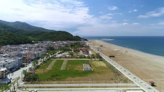 Bursa Karacabey sahili, çadır ve karavan kamp turizmine açılacak