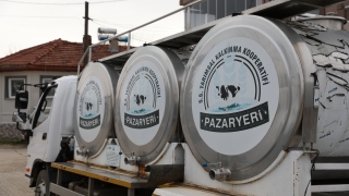 Uzak köylerdeki üreticinin sütü kalkınma ajansı desteğiyle pazarlanıyor